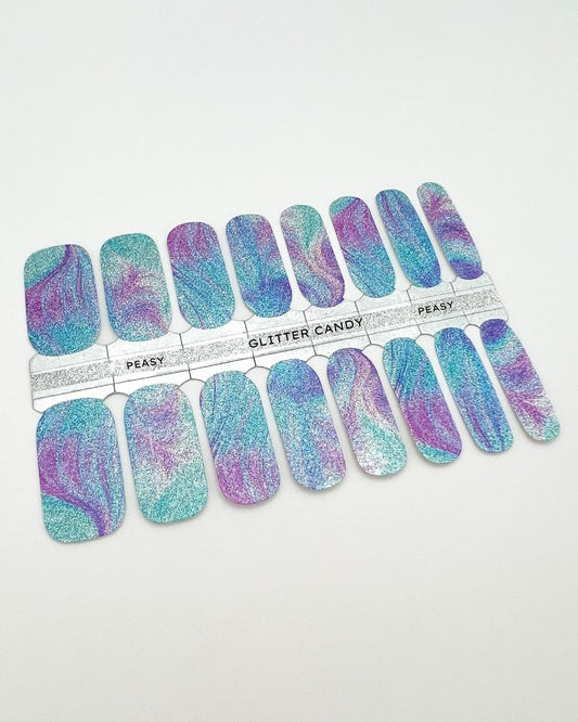Glitter Candy - Nail Polish Wraps