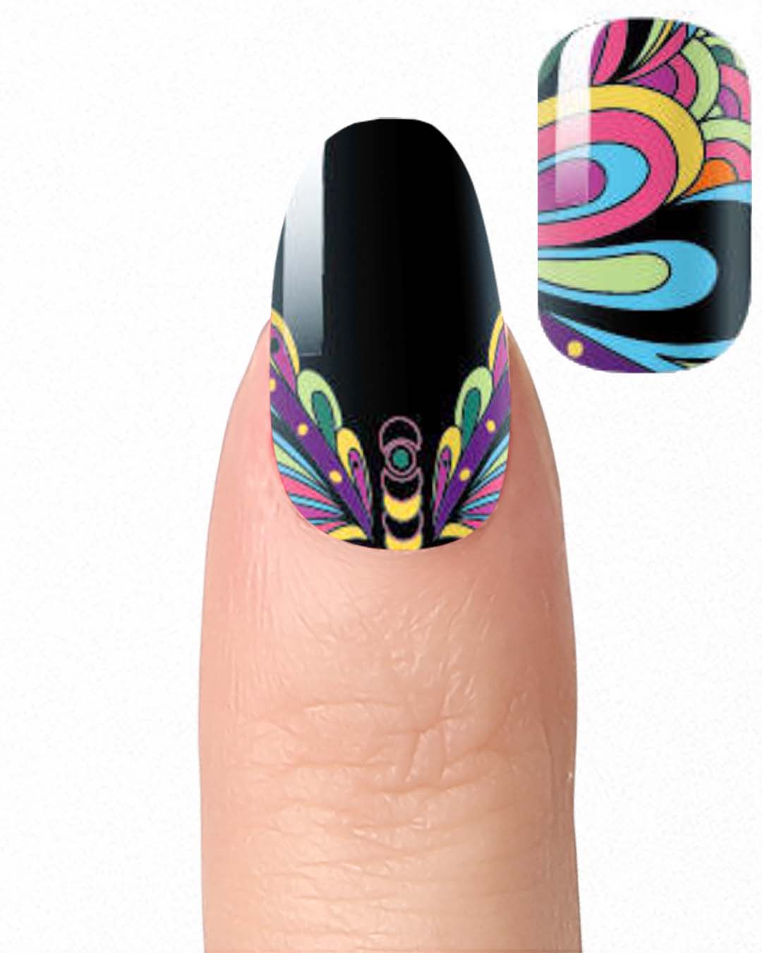 Butterfly Wings - Nail Polish Wraps