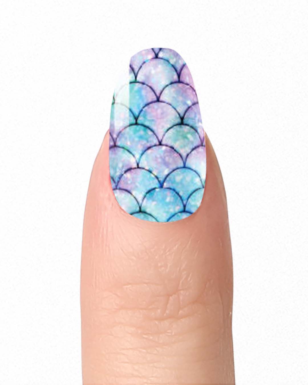 Mermaid Shimmer - Nail Polish Wraps