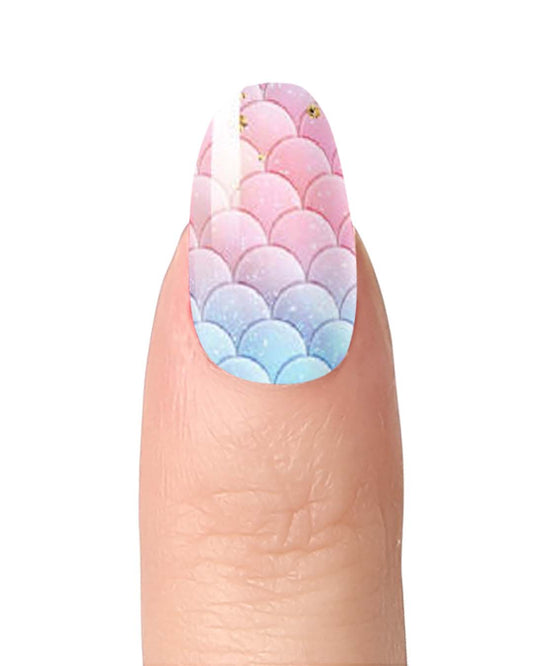 Lush Mermaid - Nail Polish Wraps